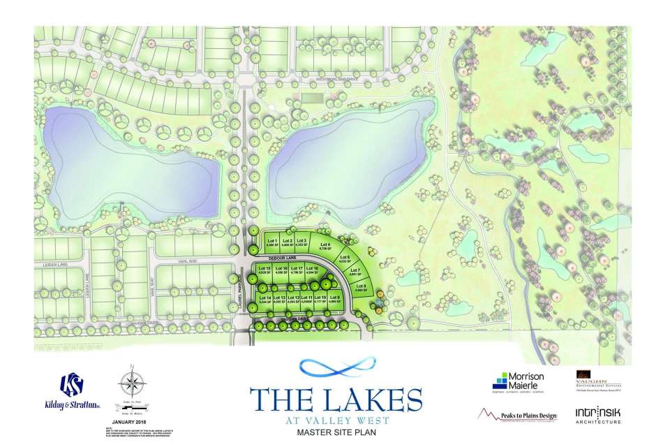 The Lakes at Valley West Sitemap